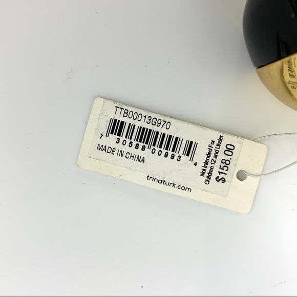 Trina Turk Stretch gold black cream bracelet - Picture 5 of 10